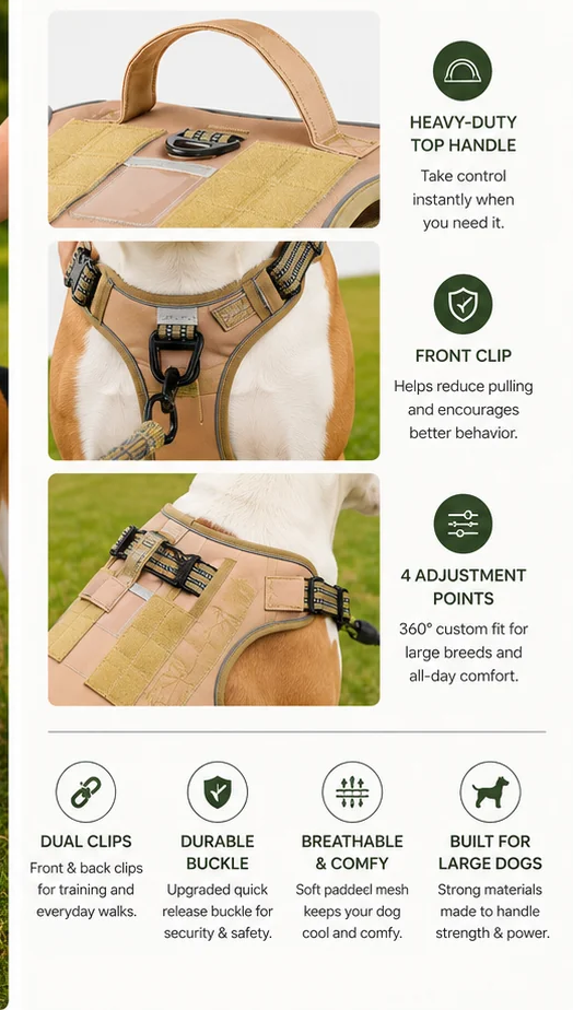 Pupvera TrailForce Adventure Harness