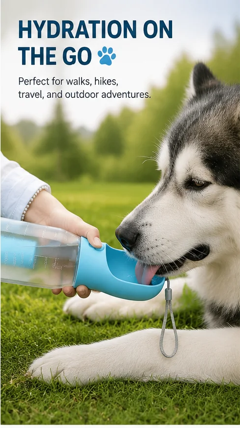 Pupvera HydroBottle Portable Dog Water Bottle
